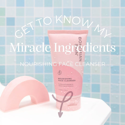 Get to know our Miracle Ingredients ✨ Spotlight: Nourishing Face Cleanser ❤️