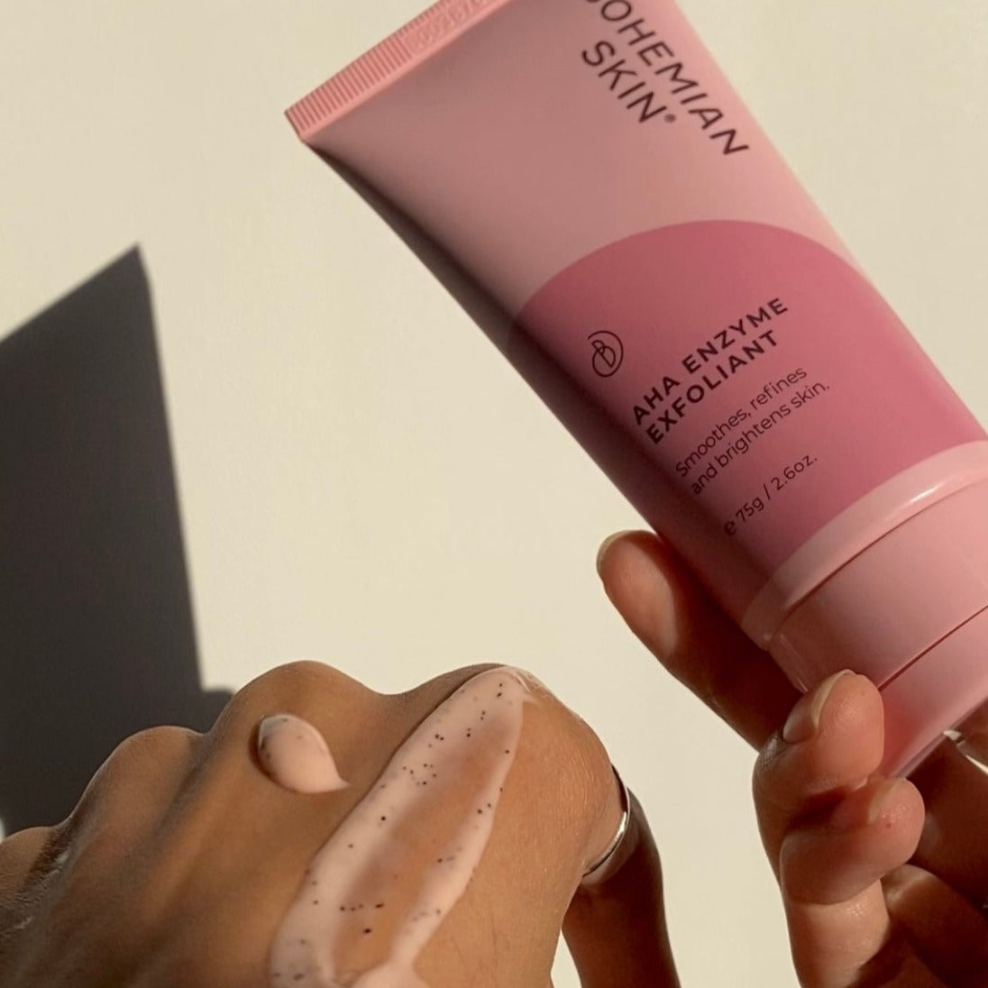AHA Enzyme Exfoliant - Premium Exfoliant from Bohemian Skin - Just $42! Shop now at Bohemian Skin
