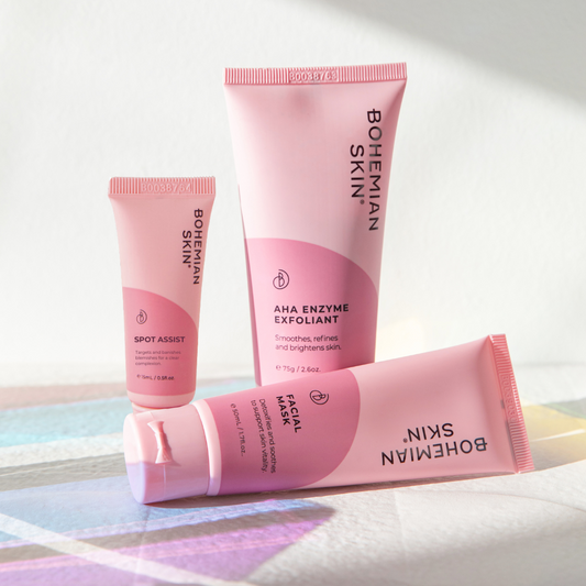 PRE ORDER Blemish Control Trio Bundle shipping 7th July - Premium Pack from Bohemian Skin - Just $99.75! Shop now at Bohemian Skin