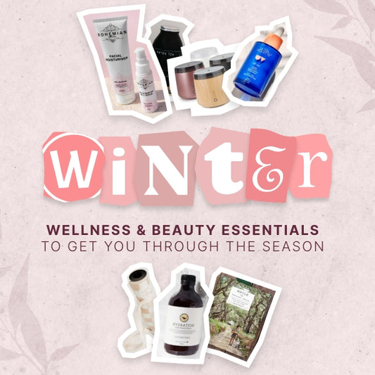 winter wellness products and beauty essentials - gift guide for winter mummas