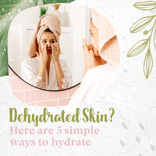 how to rejuvenate dehydrated skin - natural remedies to plump skin - organic skincare and remedies 