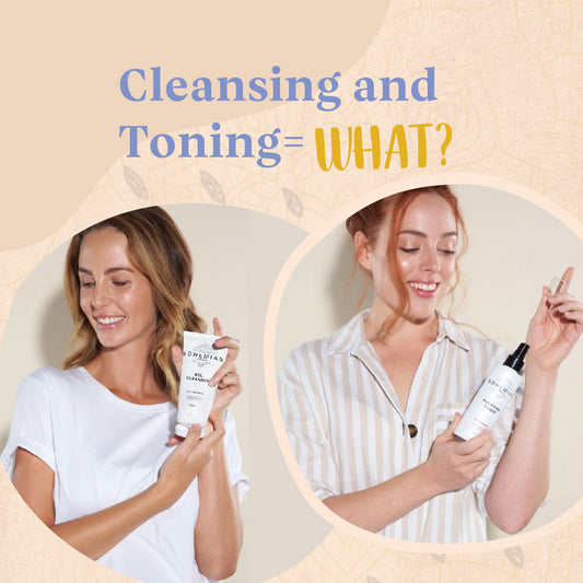 Find out why face toner and face cleanser is important. natural face toner why do i need to tone my face? natural face cleanser - what is the best face wash