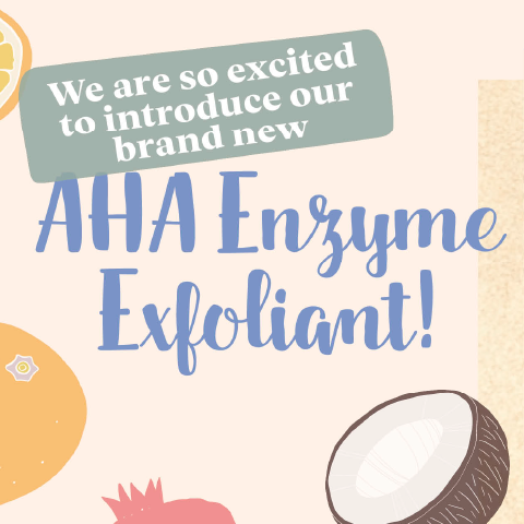 Adding Colour to Our New AHA Enzyme Exfoliant | Colouring in Activity - best aha exfoliant
